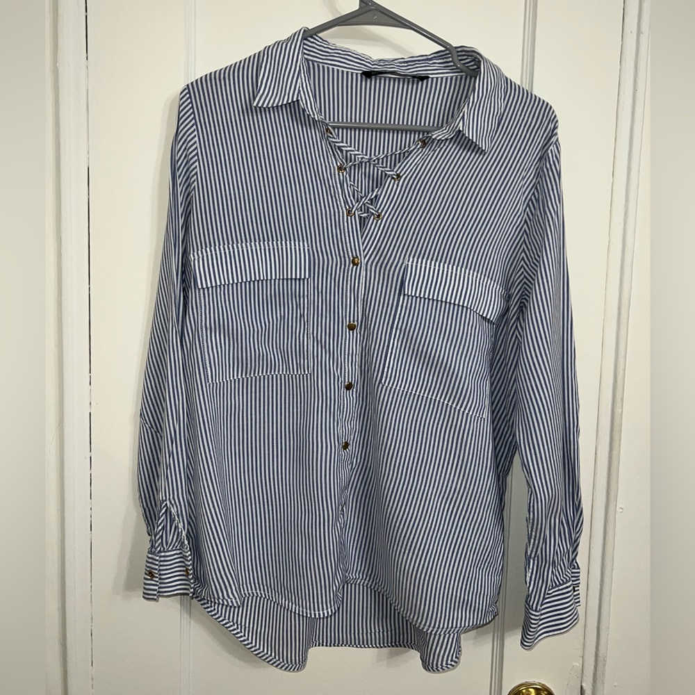Zara striped shirt